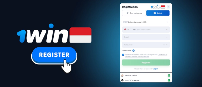 1win New User Registration guide 2025